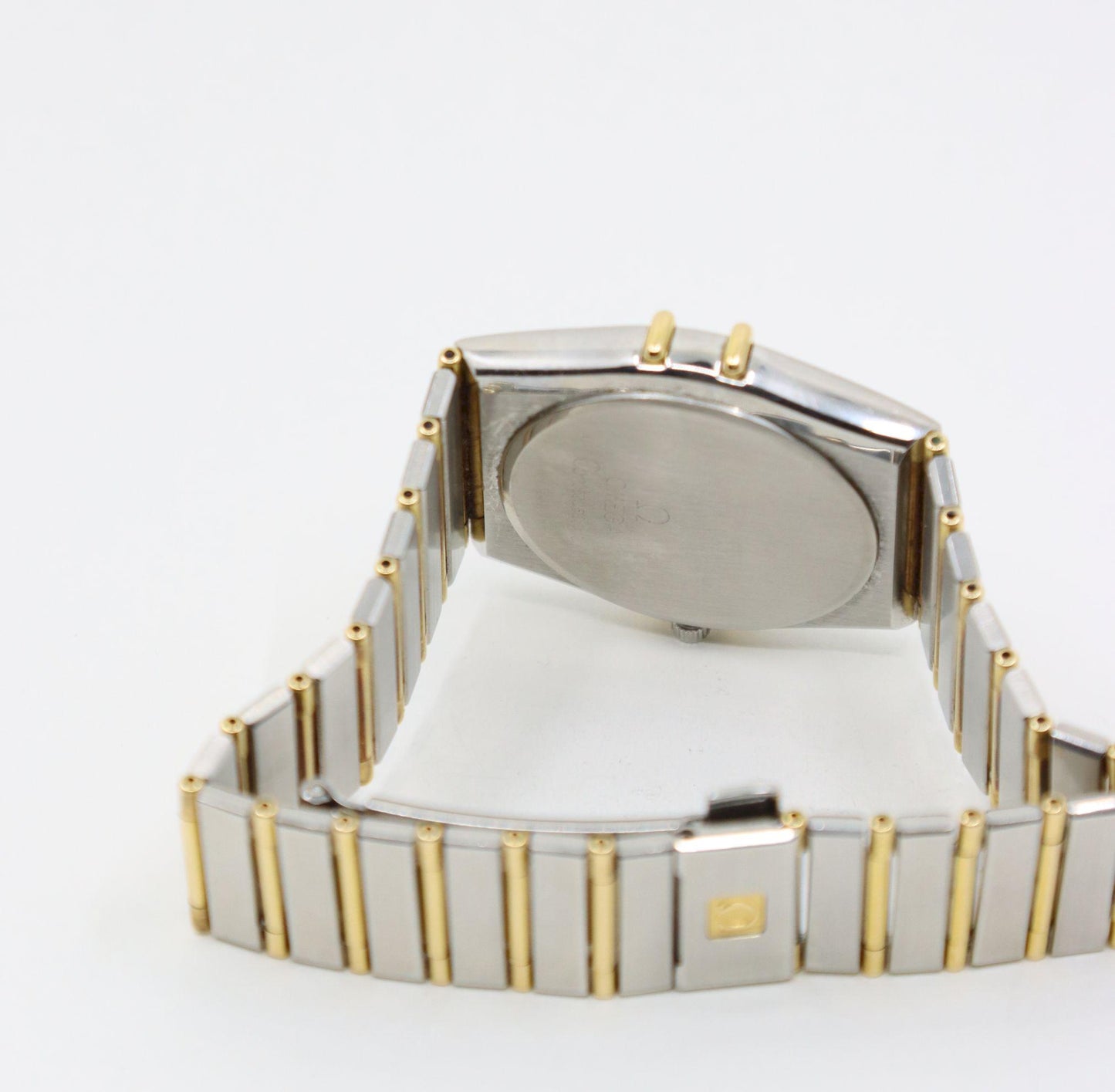 Omega Constellation 18K Gold & Stainless Steel Quartz Watch