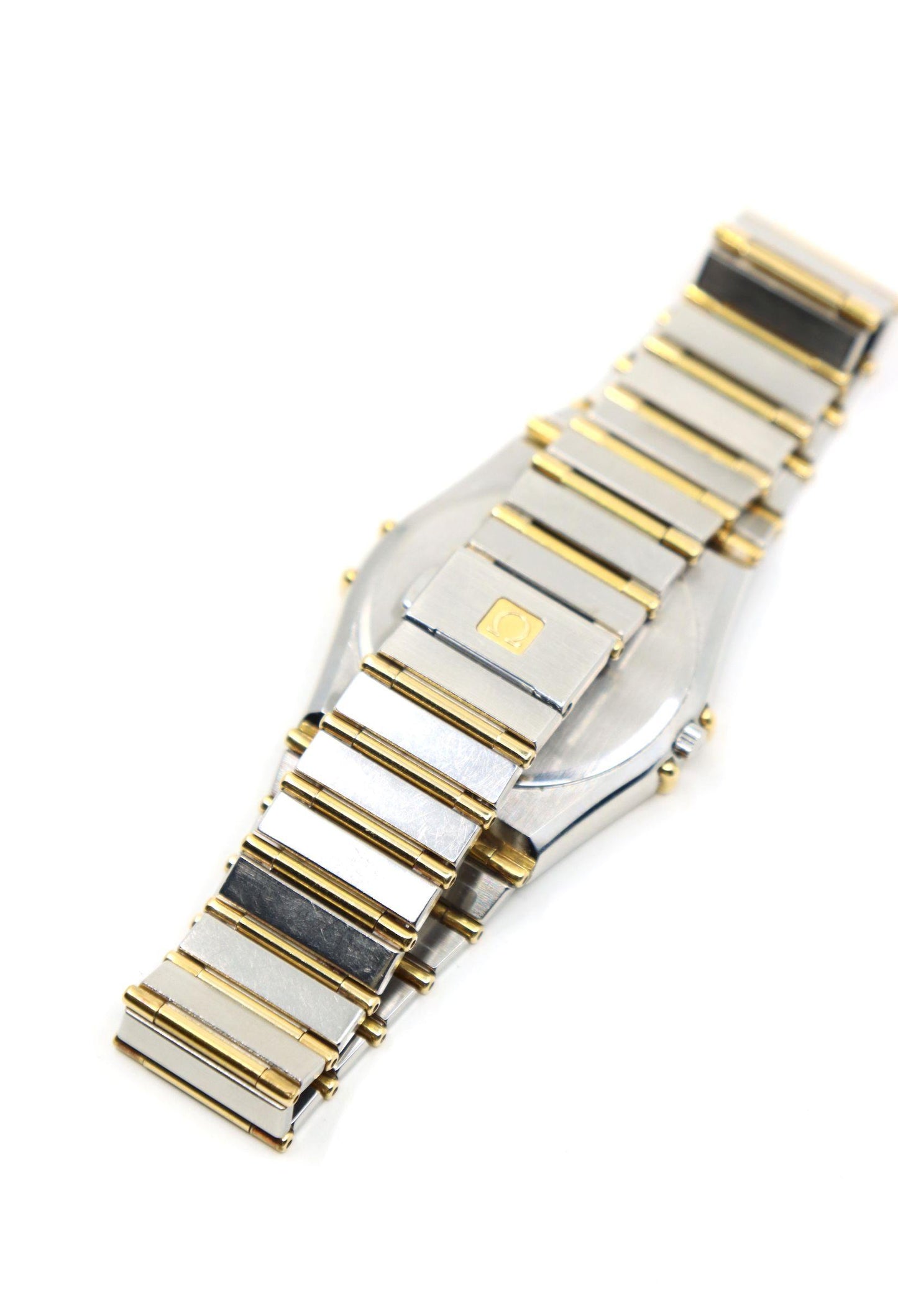 Omega Constellation 18K Gold & Stainless Steel Quartz Watch