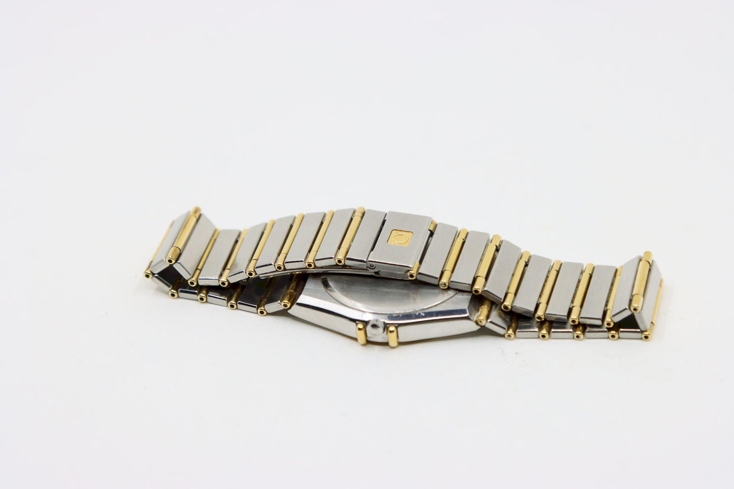 Omega Constellation 18K Gold & Stainless Steel Quartz Watch