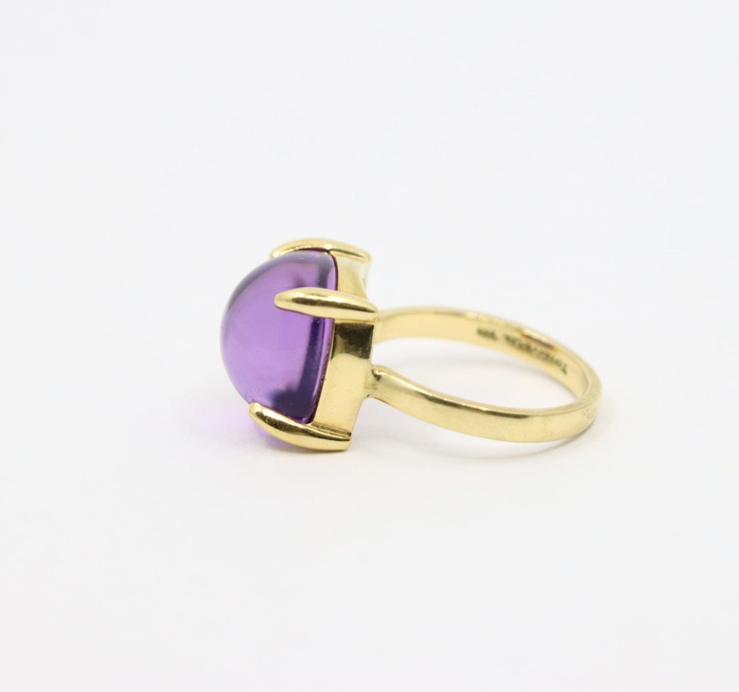 Tiffany & Co. Paloma Sugar Stacks Amethyst 18KT Gold Ring