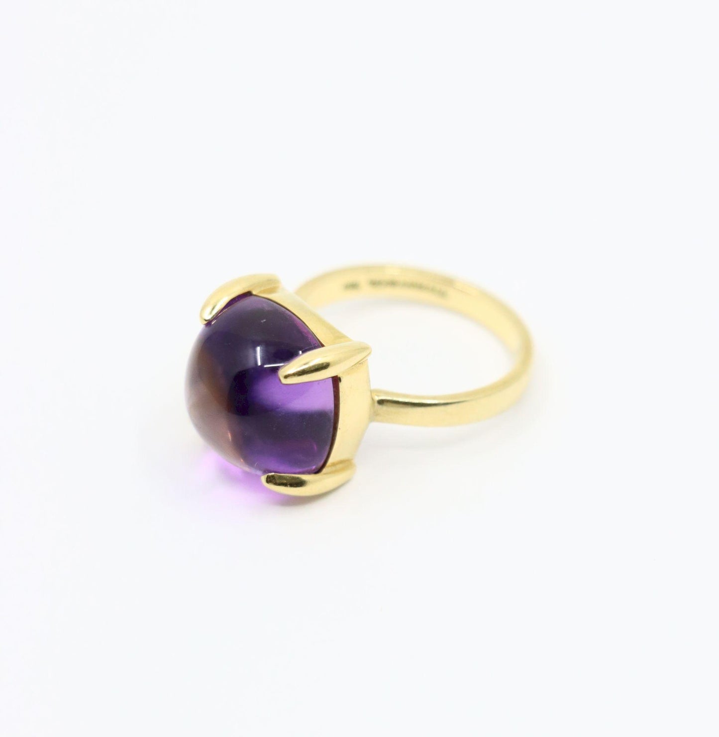 Tiffany & Co. Paloma Sugar Stacks Amethyst 18KT Gold Ring
