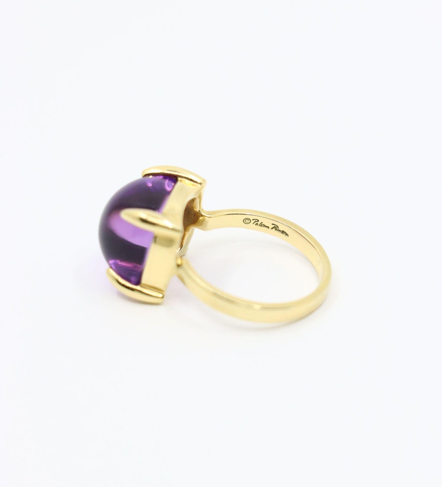 Tiffany & Co. Paloma Sugar Stacks Amethyst 18KT Gold Ring