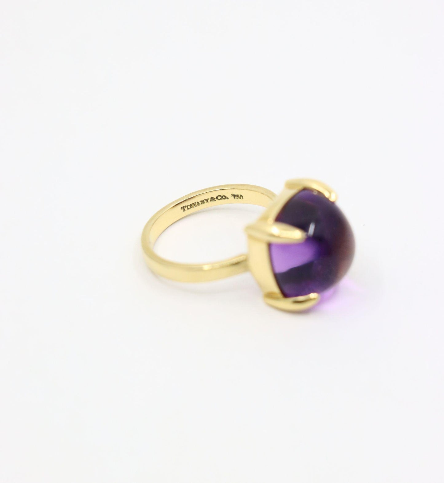 Tiffany & Co. Paloma Sugar Stacks Amethyst 18KT Gold Ring