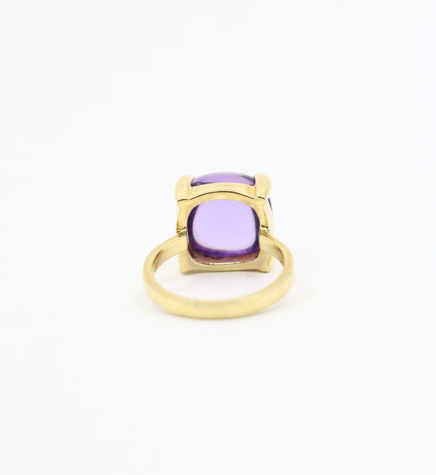 Tiffany & Co. Paloma Sugar Stacks Amethyst 18KT Gold Ring