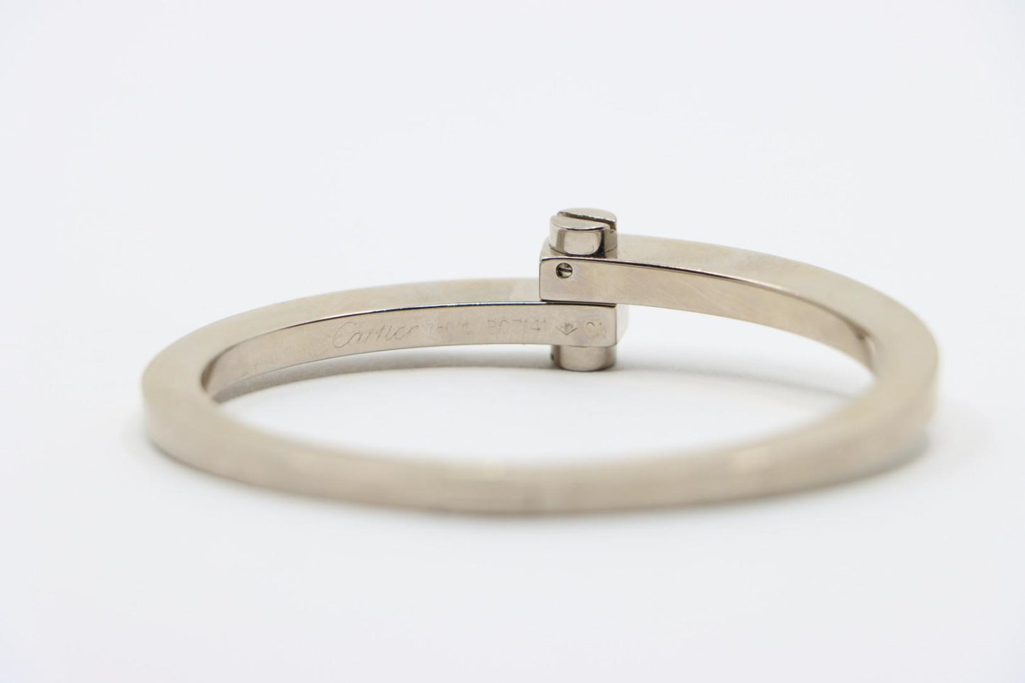 Cartier 18K White Gold Menotte Bracelet