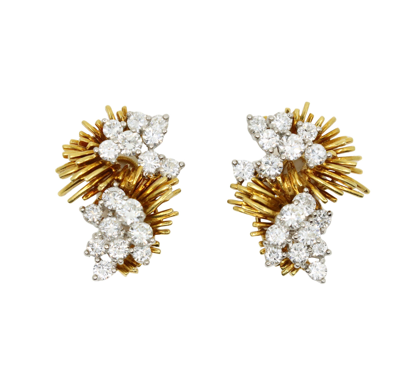 Kurt Wayne 18K Gold Diamond Earrings