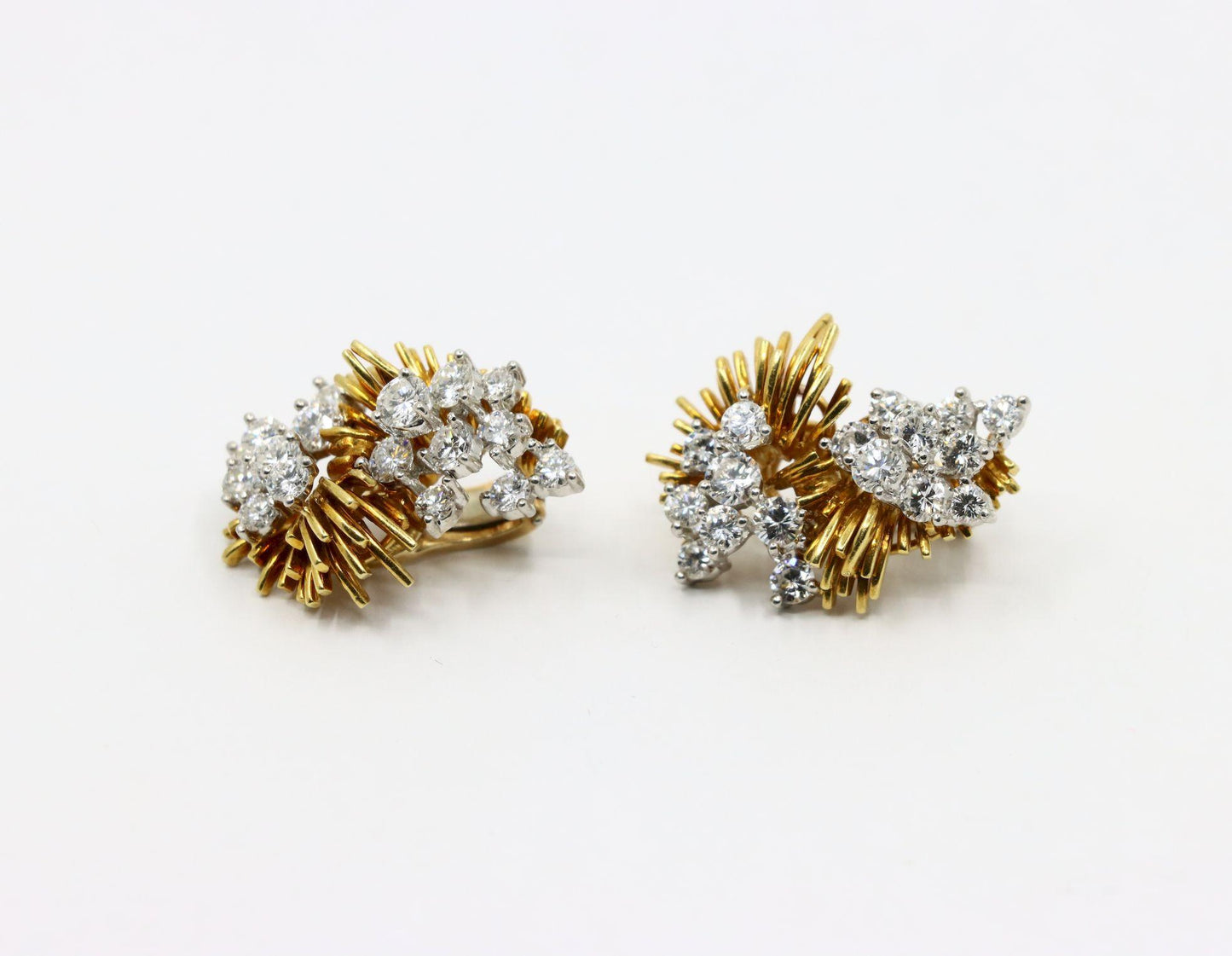 Kurt Wayne 18K Gold Diamond Earrings