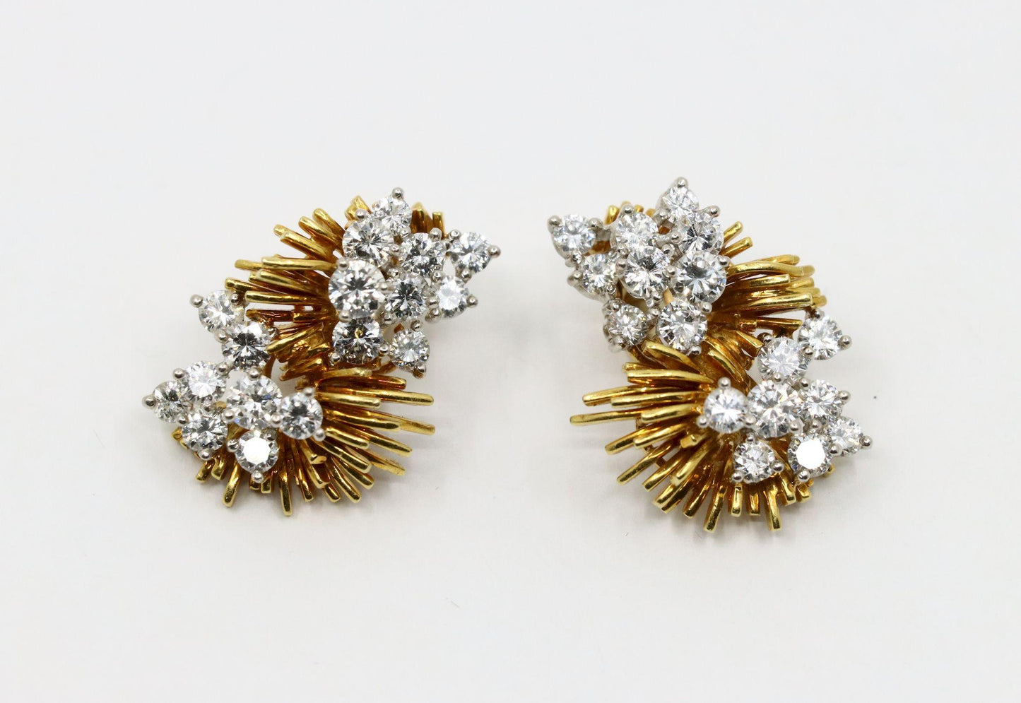 Kurt Wayne 18K Gold Diamond Earrings