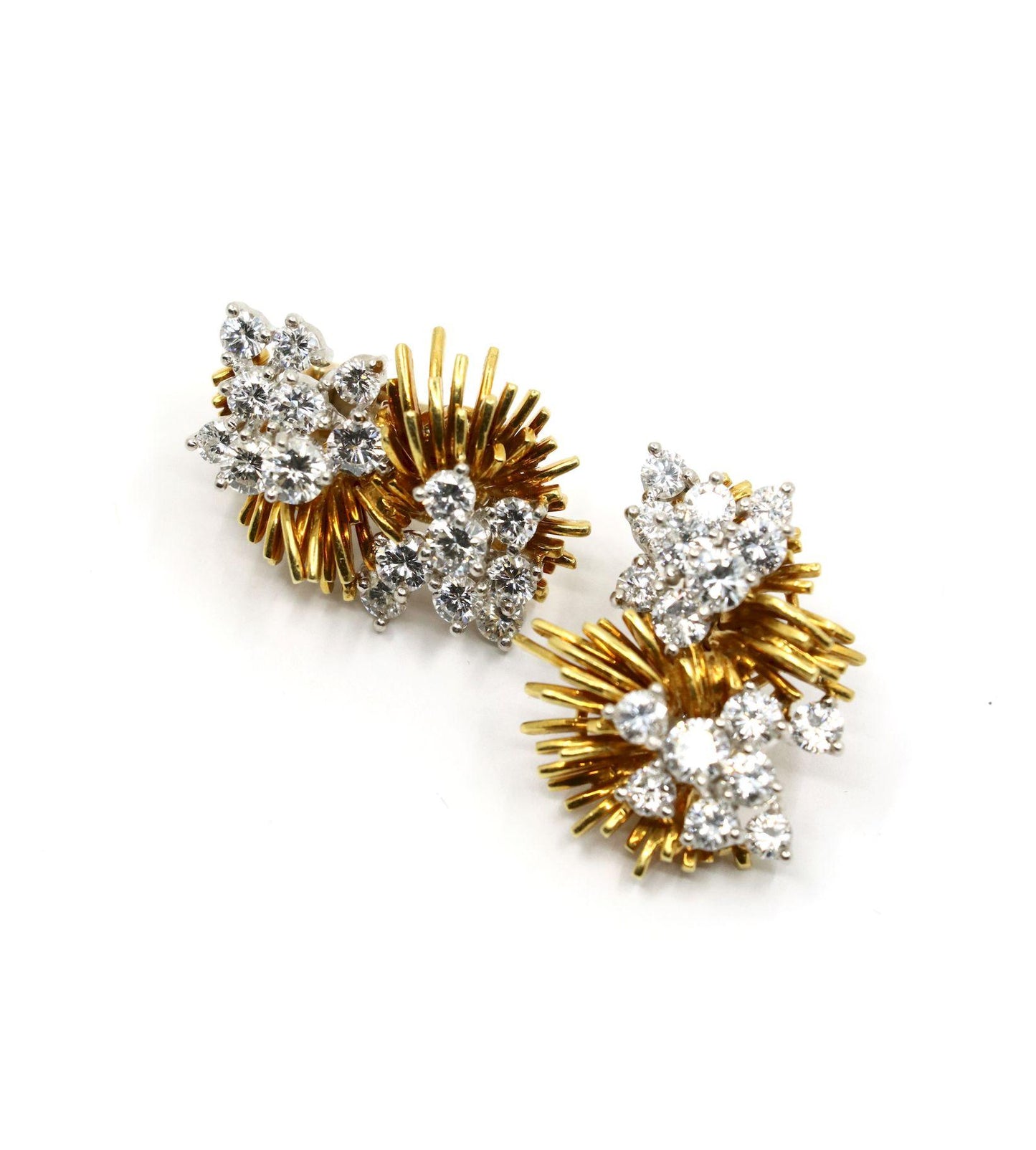 Kurt Wayne 18K Gold Diamond Earrings
