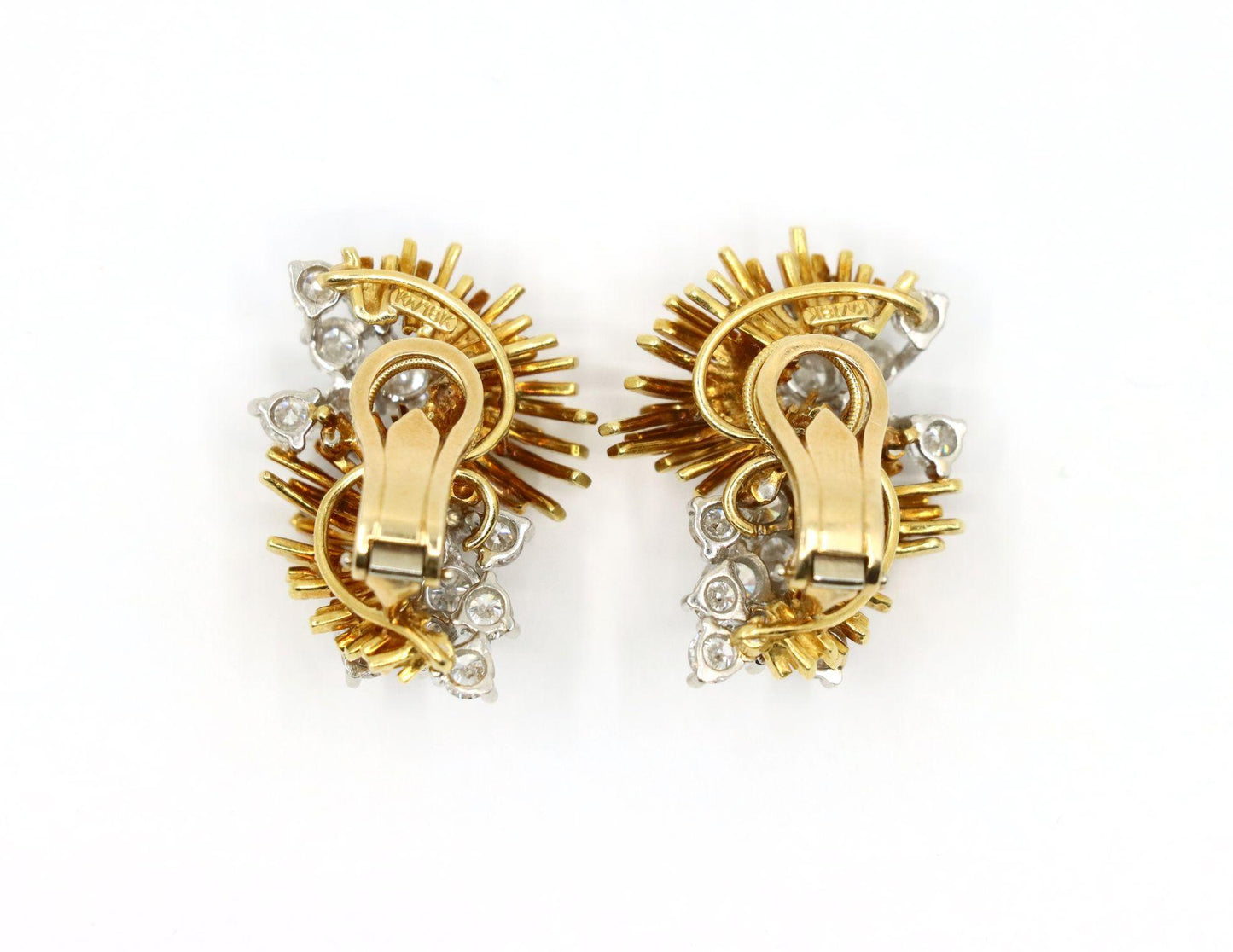 Kurt Wayne 18K Gold Diamond Earrings