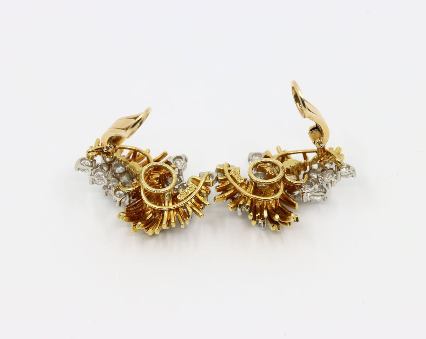 Kurt Wayne 18K Gold Diamond Earrings