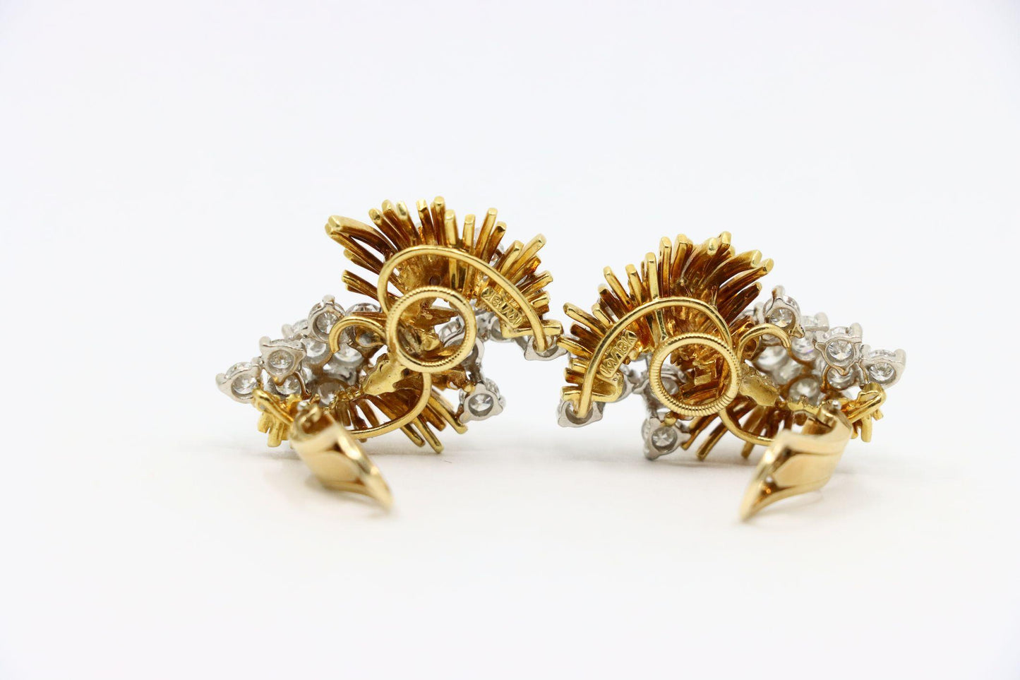 Kurt Wayne 18K Gold Diamond Earrings
