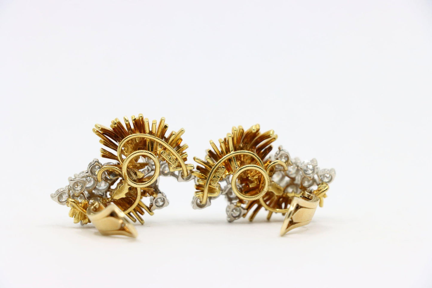 Kurt Wayne 18K Gold Diamond Earrings
