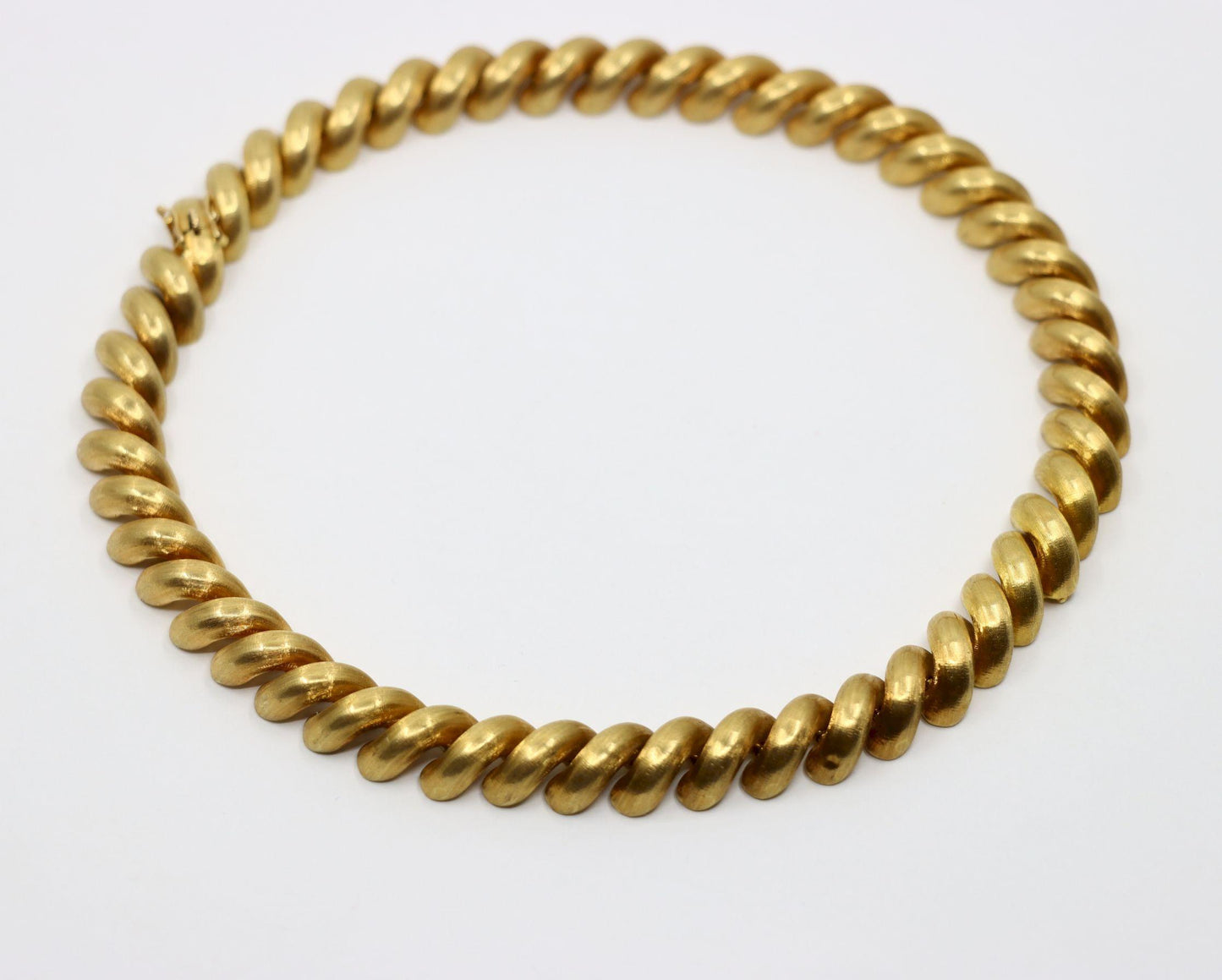 Vintage Tiffany & Co 18K Gold San Marco Chain Necklace