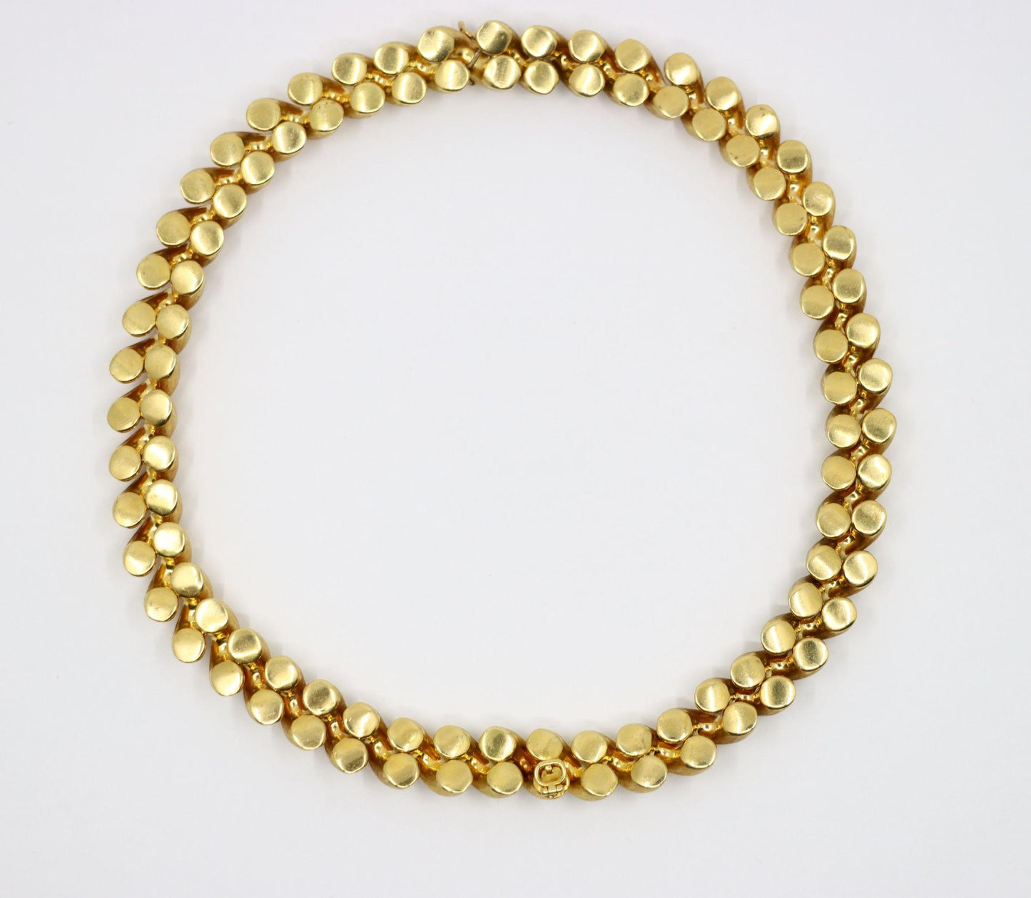 Vintage Tiffany & Co 18K Gold San Marco Chain Necklace