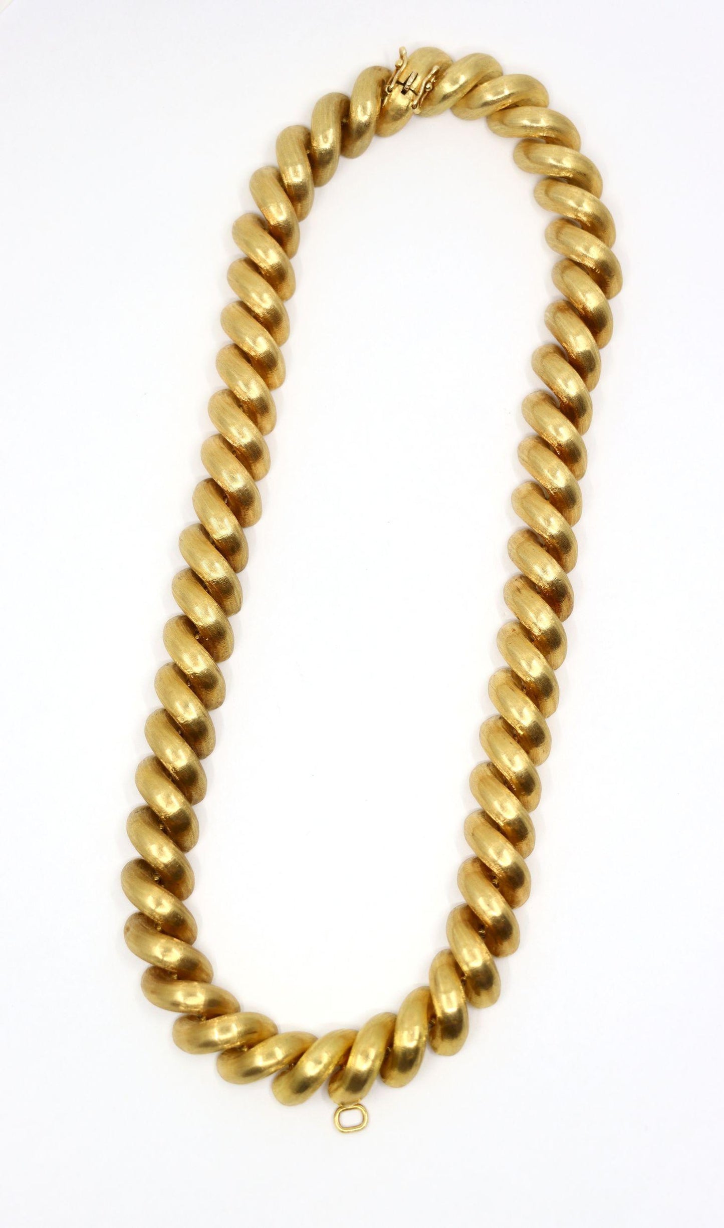 Vintage Tiffany & Co 18K Gold San Marco Chain Necklace