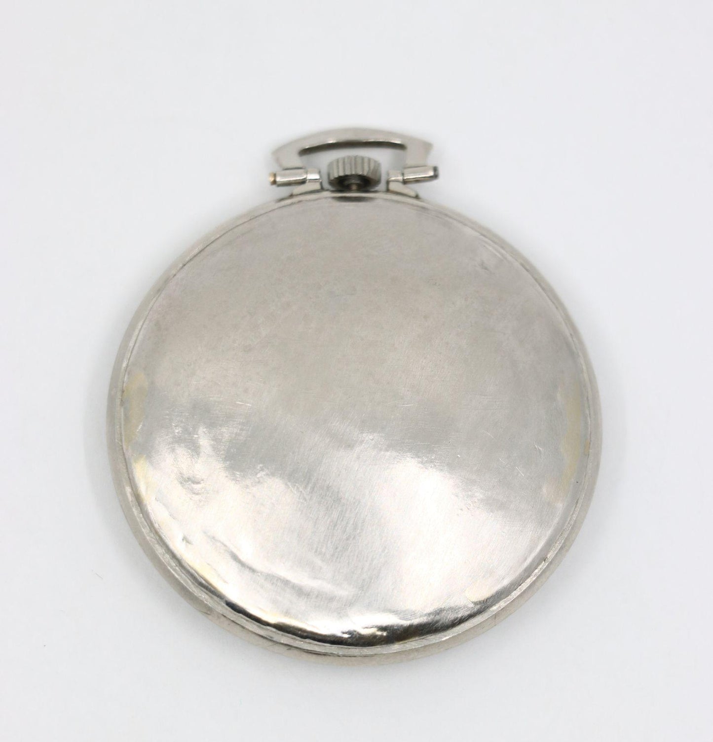 OMEGA Platinum Diamond Pocket Watch