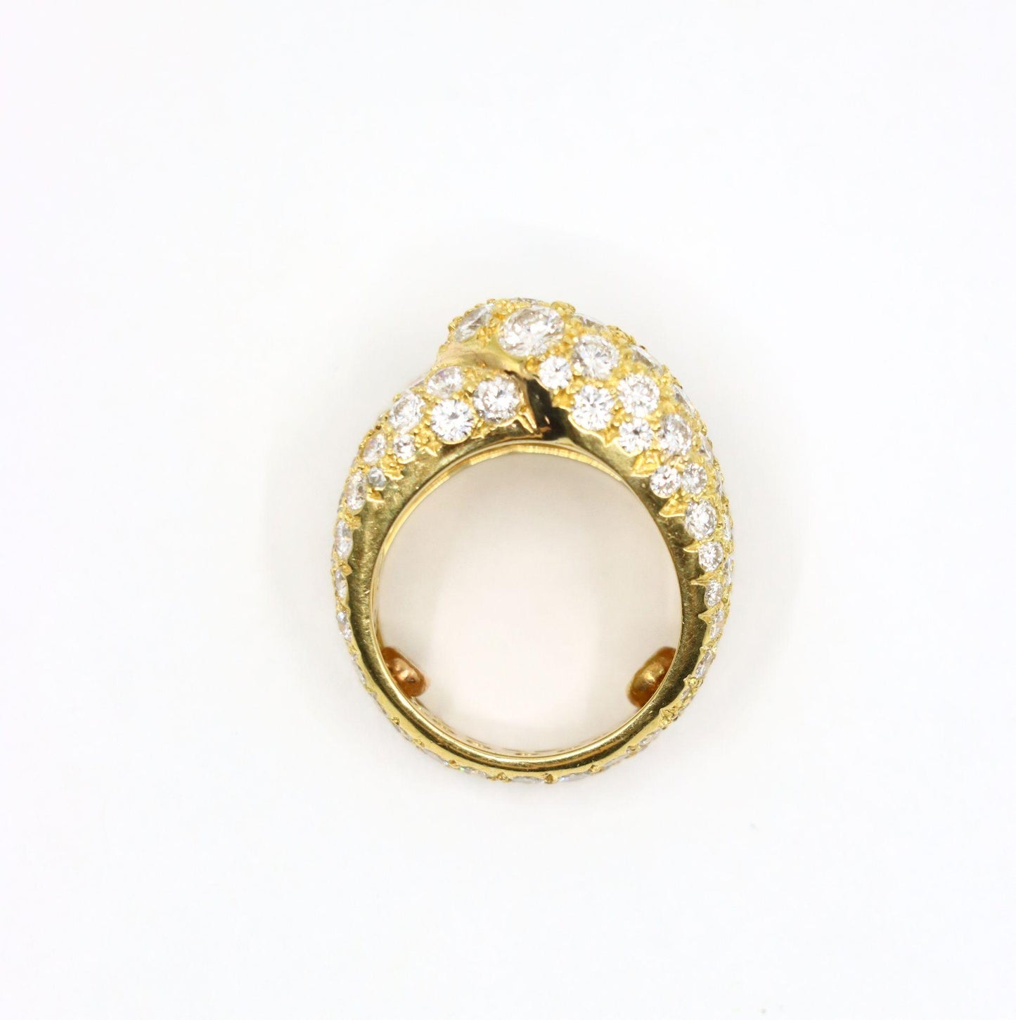 Vintage 18K Gold Diamond Ring