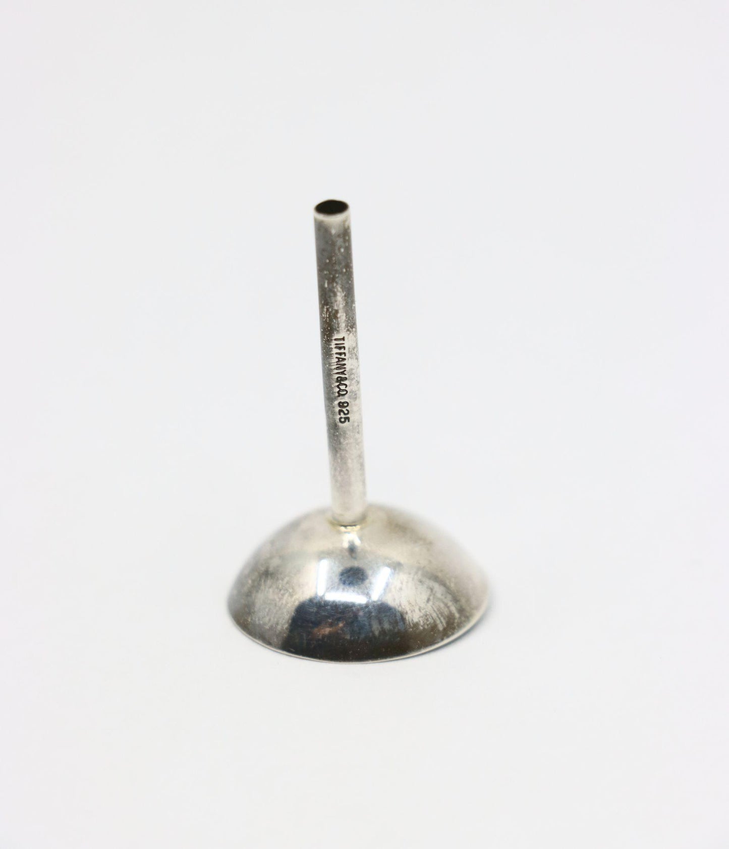 Tiffany & Co. Sterling Silver Heart Shape Perfume Bottle & Funnel