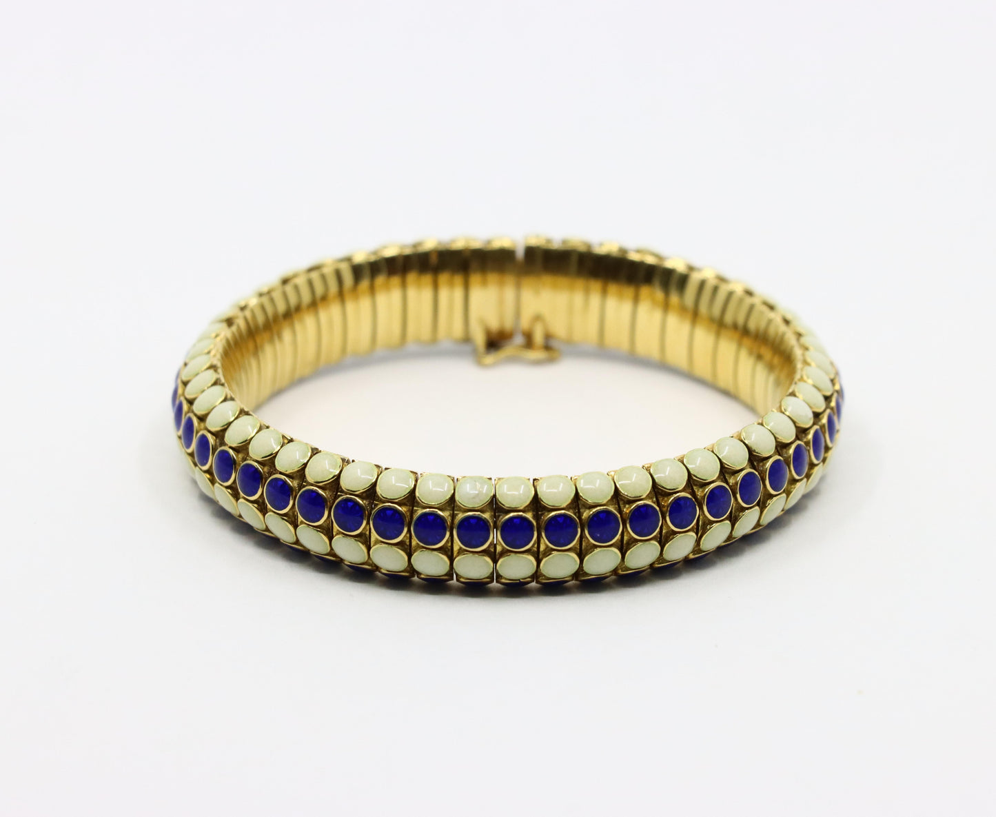 Vintage Tiffany & Co. 18K Gold Enamel Bracelet