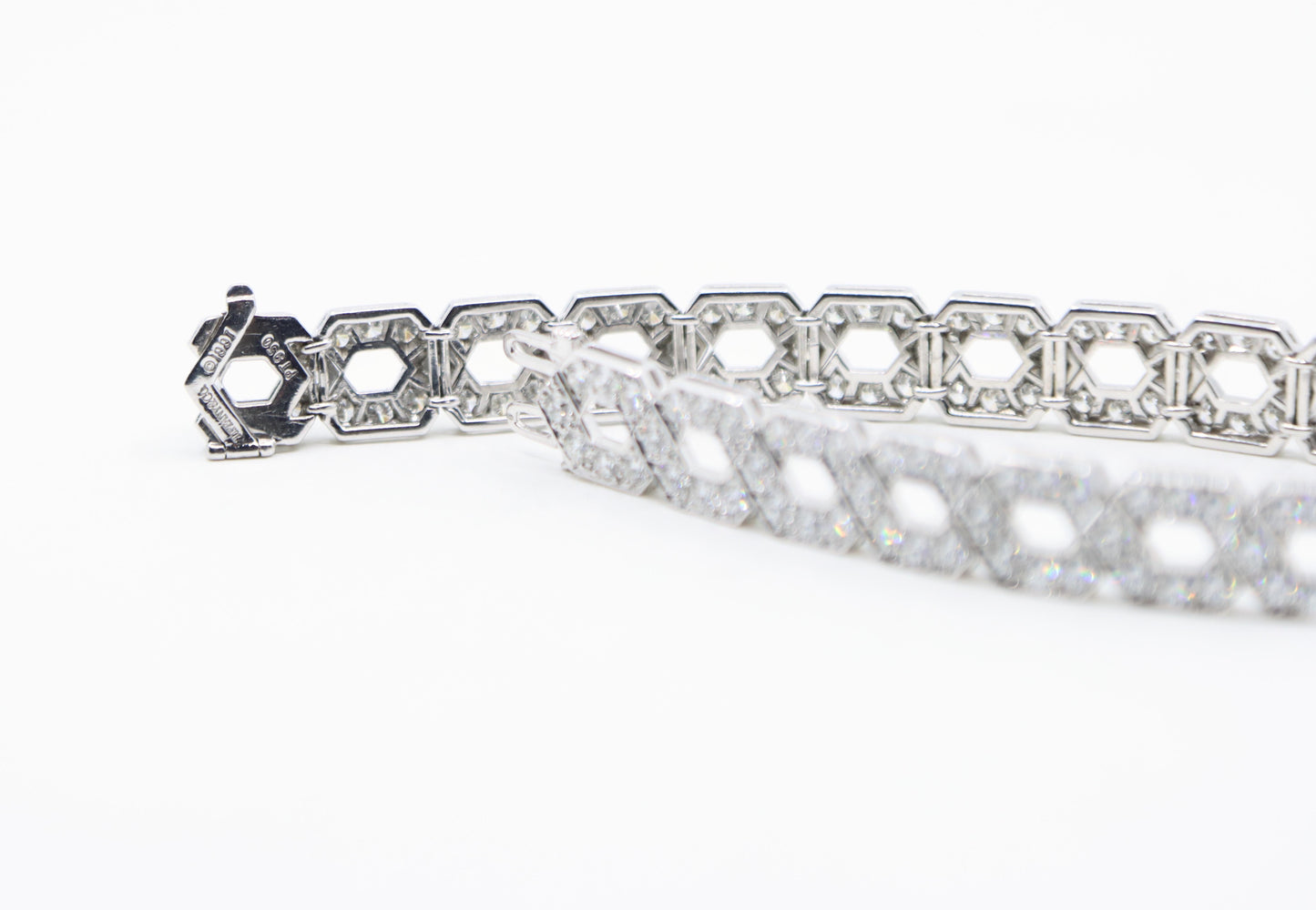 Tiffany & Co. Platinum Diamond Bracelet