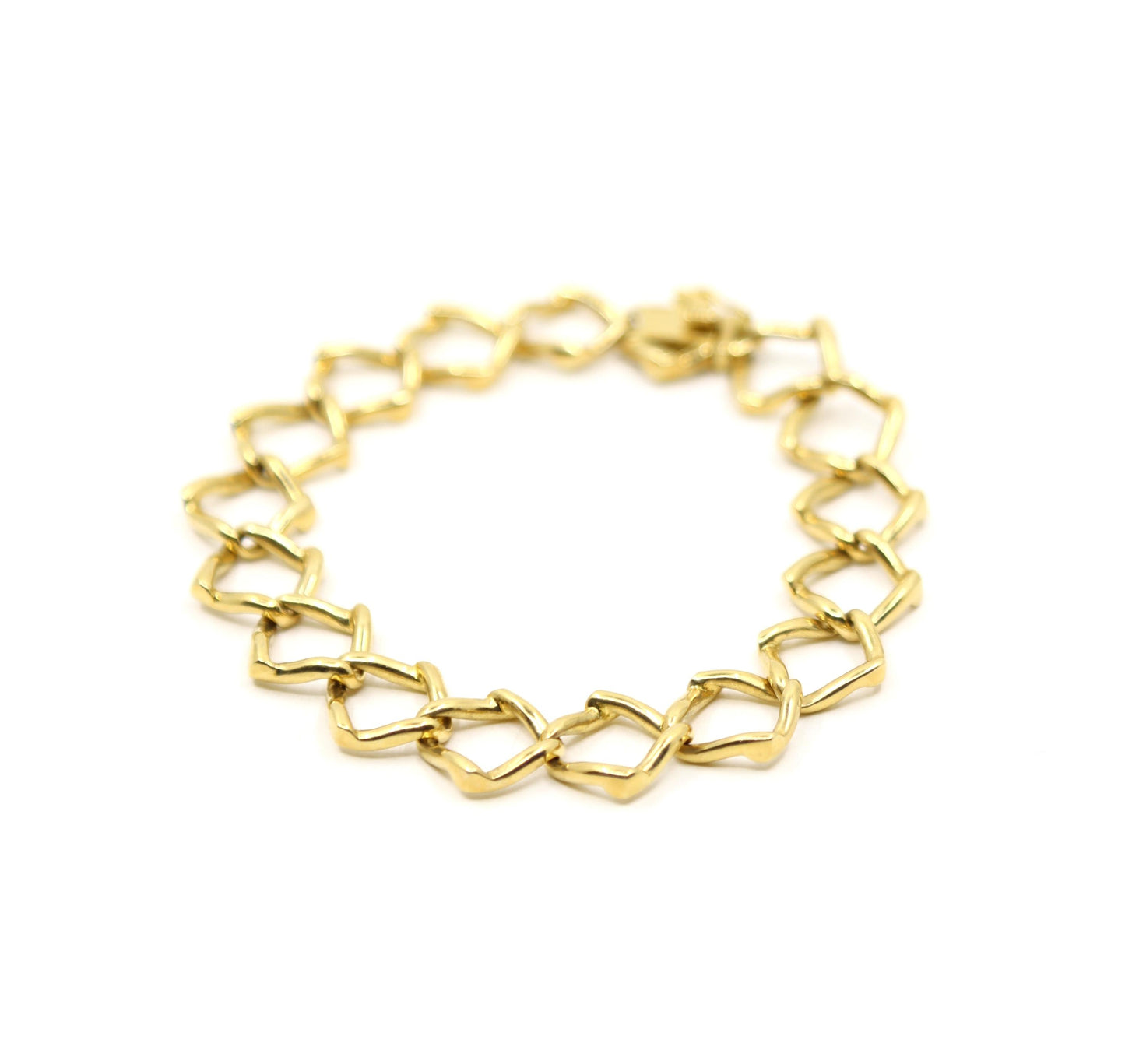 Tiffany & Co Paloma Picasso 18K Gold Triangle Link Bracelet