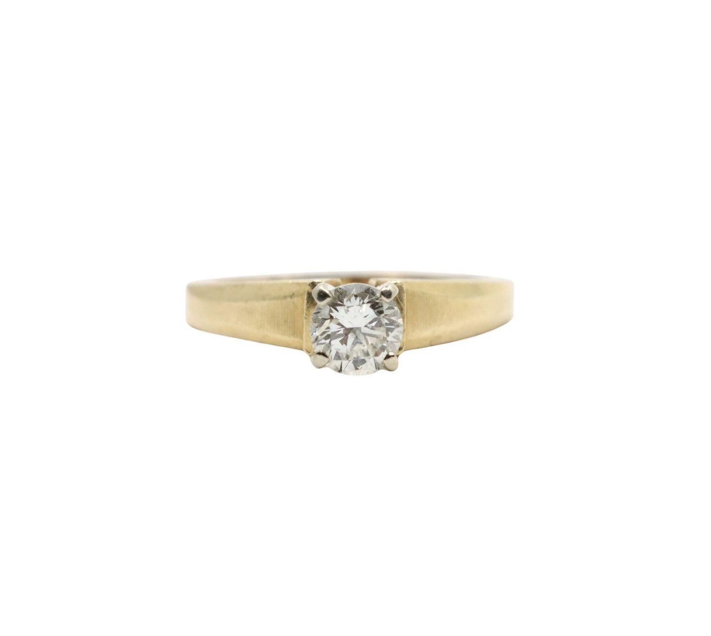 Vintage 14K Gold Diamond Ring
