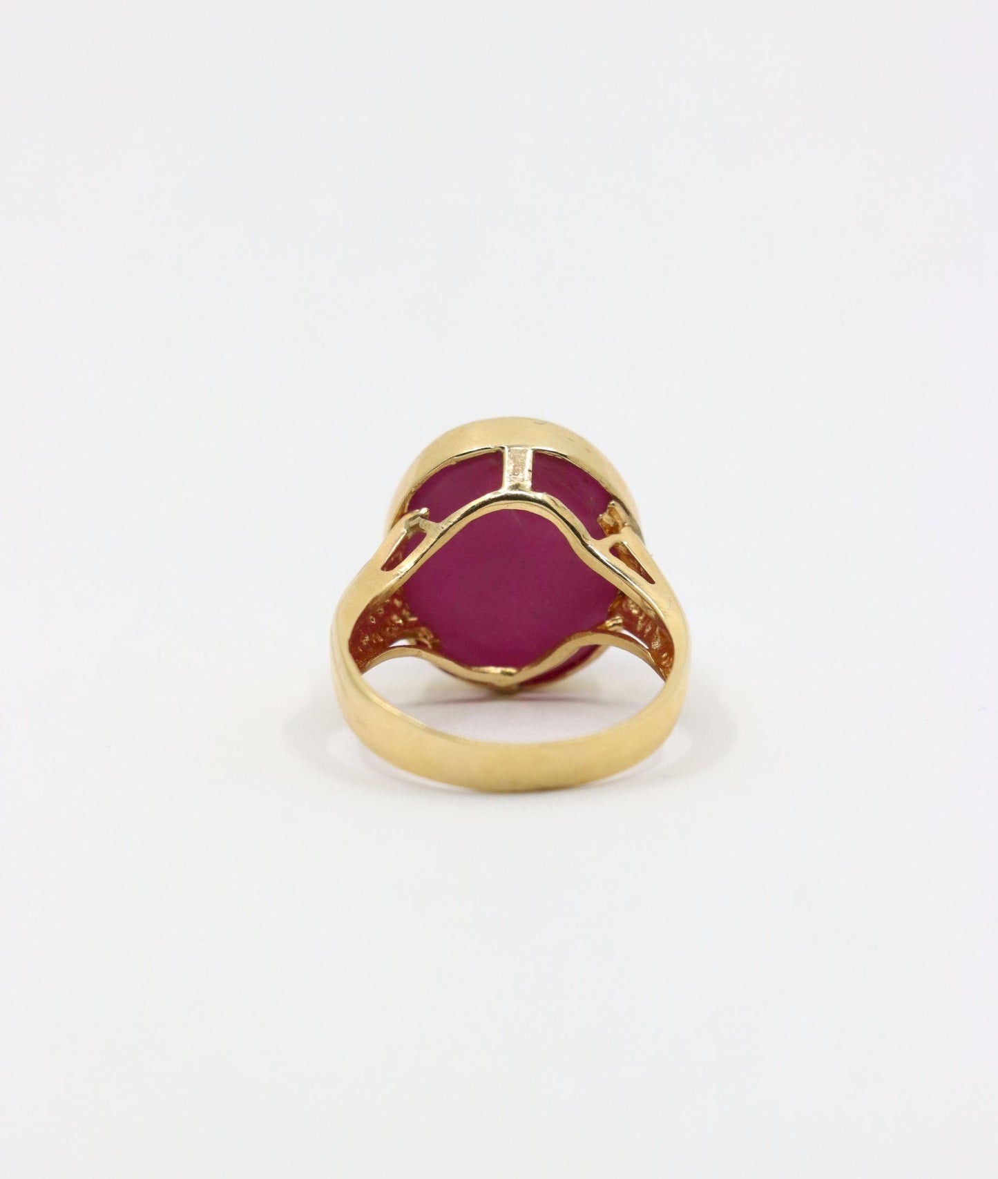 Vintage 14K Gold Ruby Ring