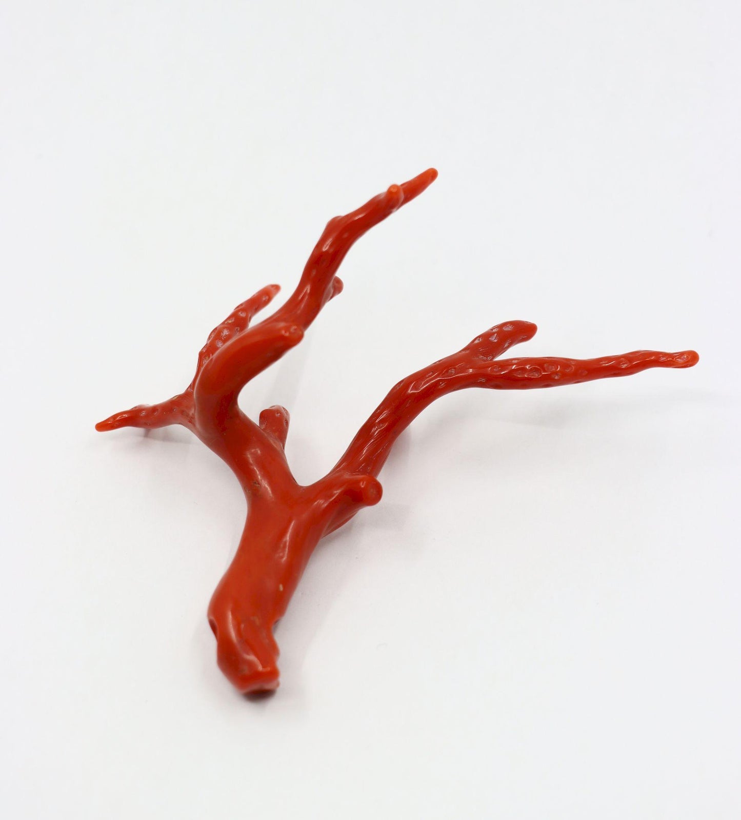 Natural Red Coral Muti Branch Pendant