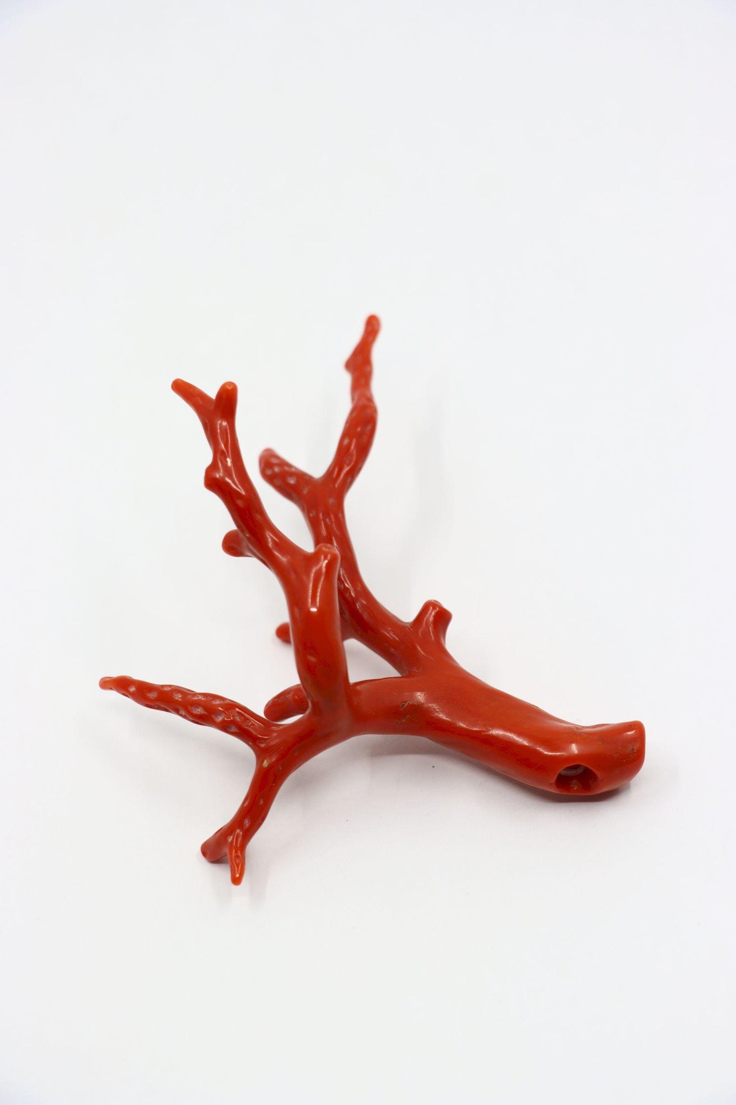 Natural Red Coral Muti Branch Pendant