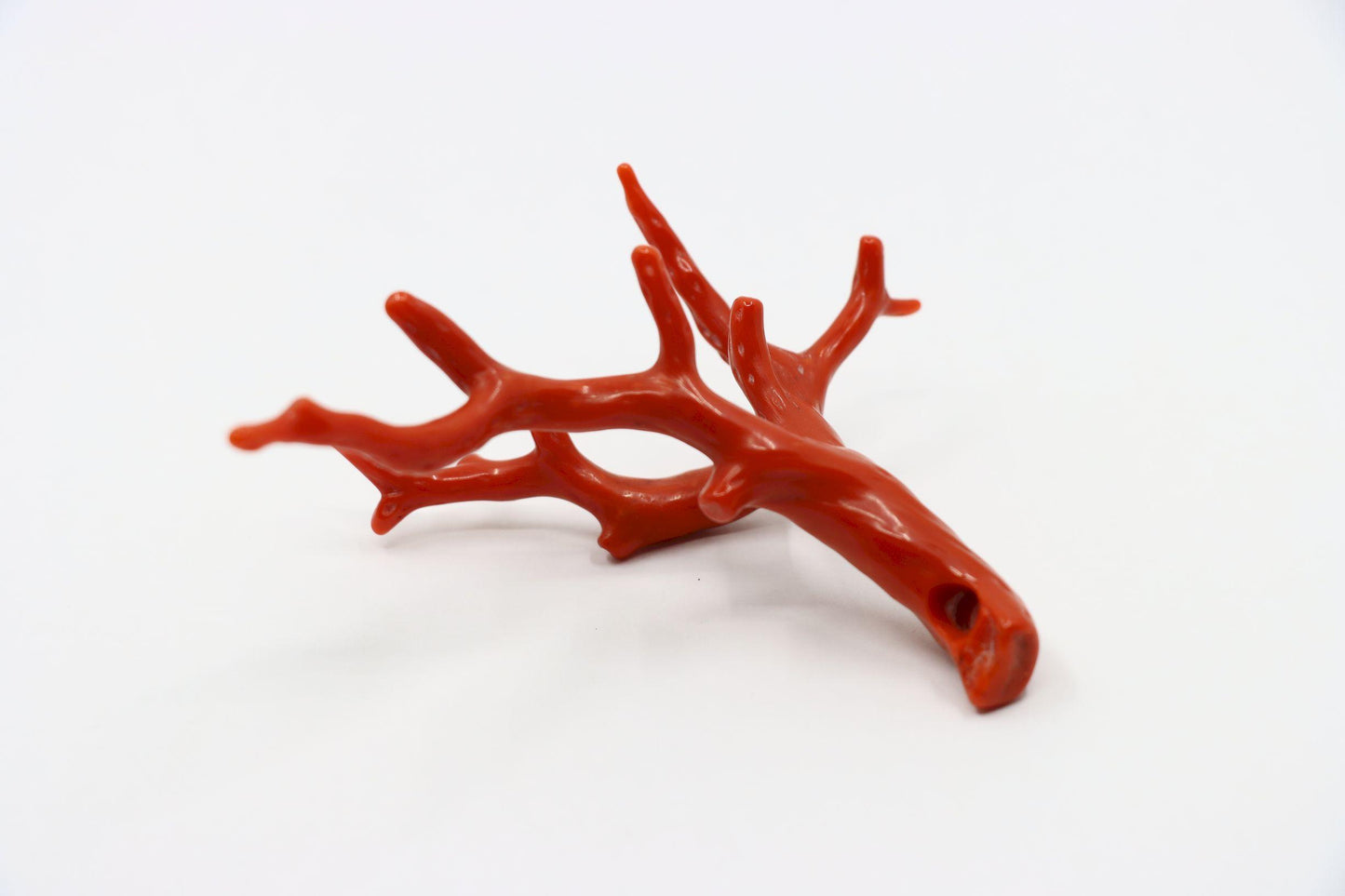 Natural Red Coral Muti Branch Pendant