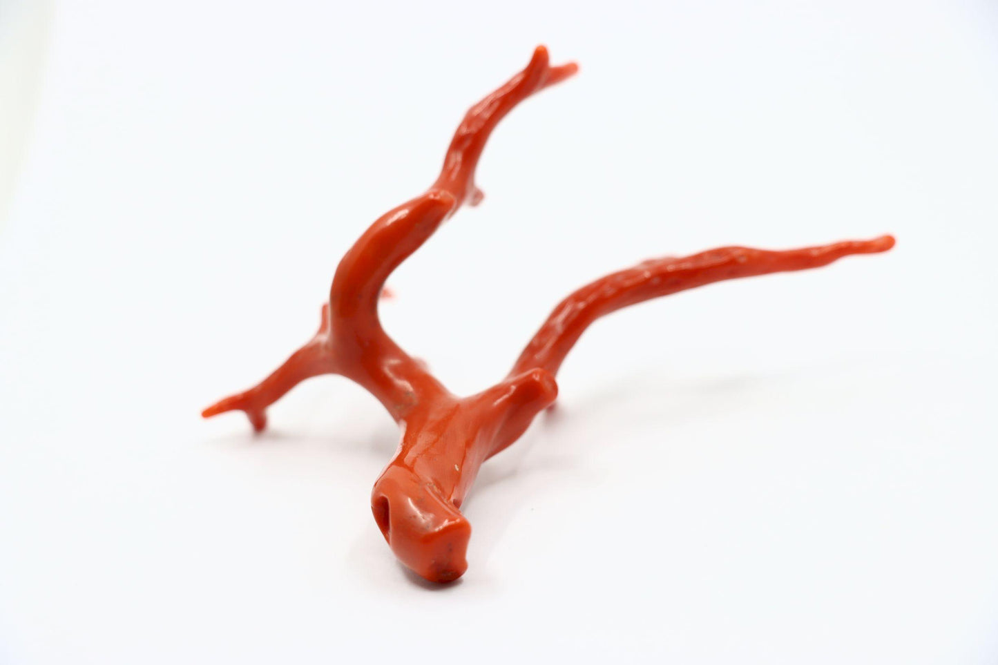 Natural Red Coral Muti Branch Pendant