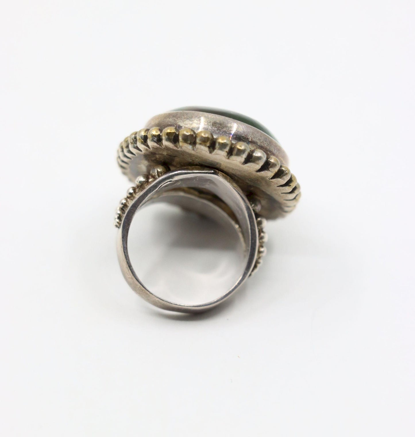 Stephen Dweck Sterling Gemstone Adam Beetle Ring