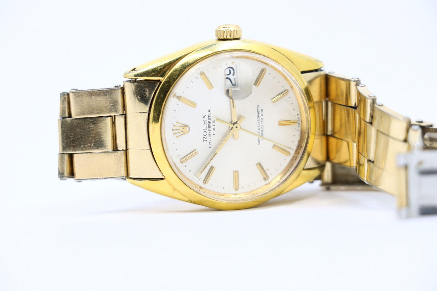 Rolex 14K Gold Filled Oyster Perpetual Datejust Watch