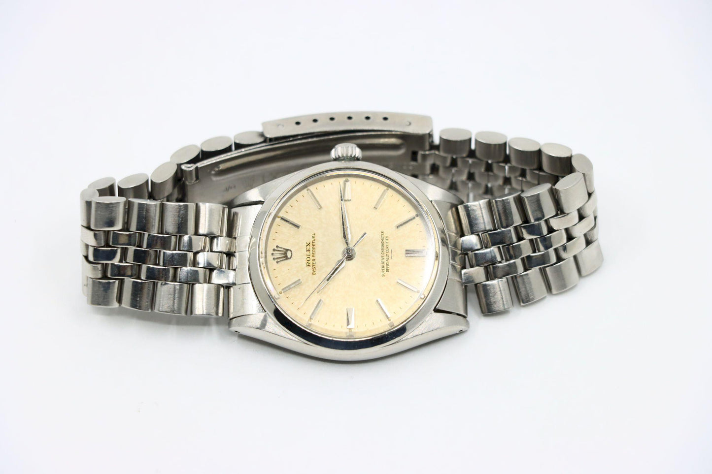 Vintage Rolex Steel Oyster Perpetual Watch