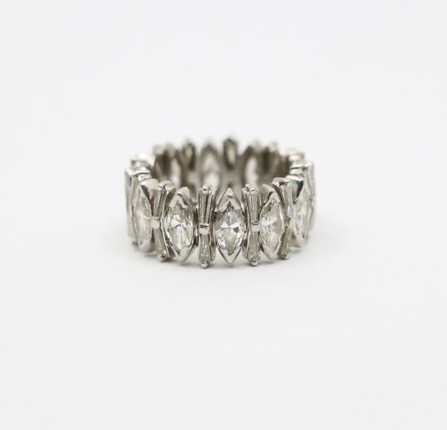 Platinum Marquise Diamond Ring