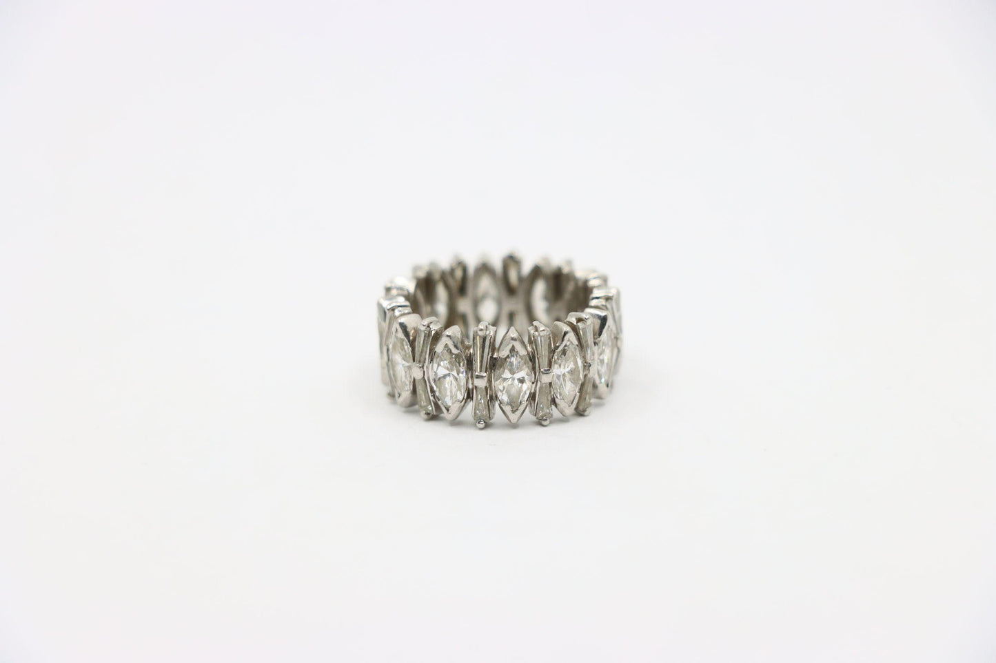 Platinum Marquise Diamond Ring