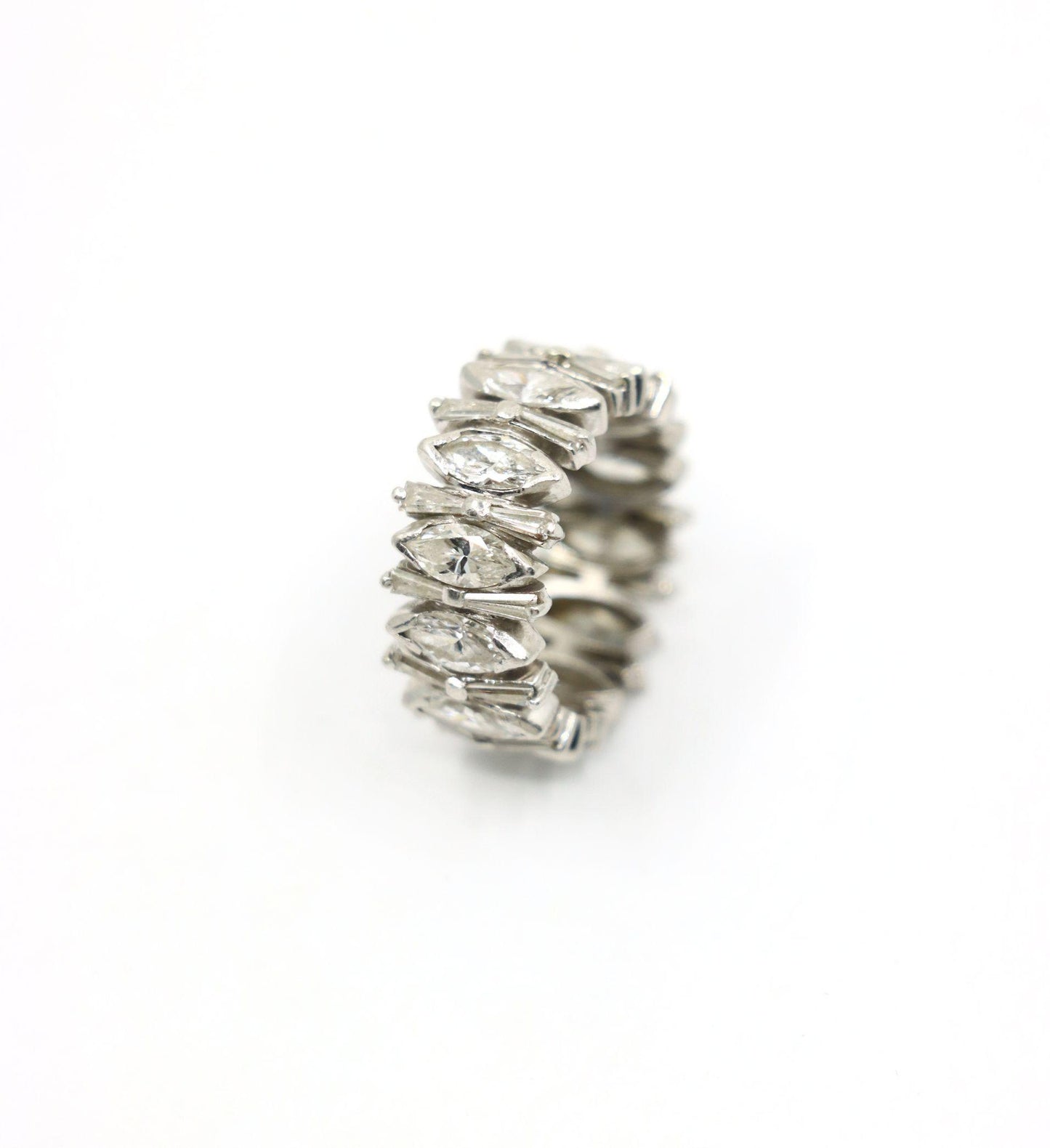 Platinum Marquise Diamond Ring