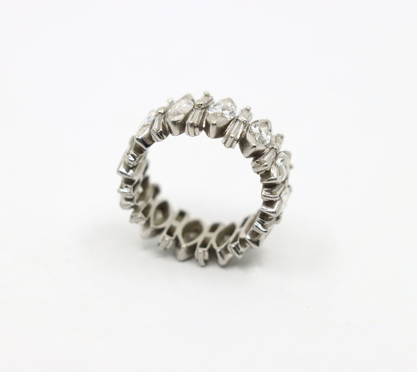 Platinum Marquise Diamond Ring