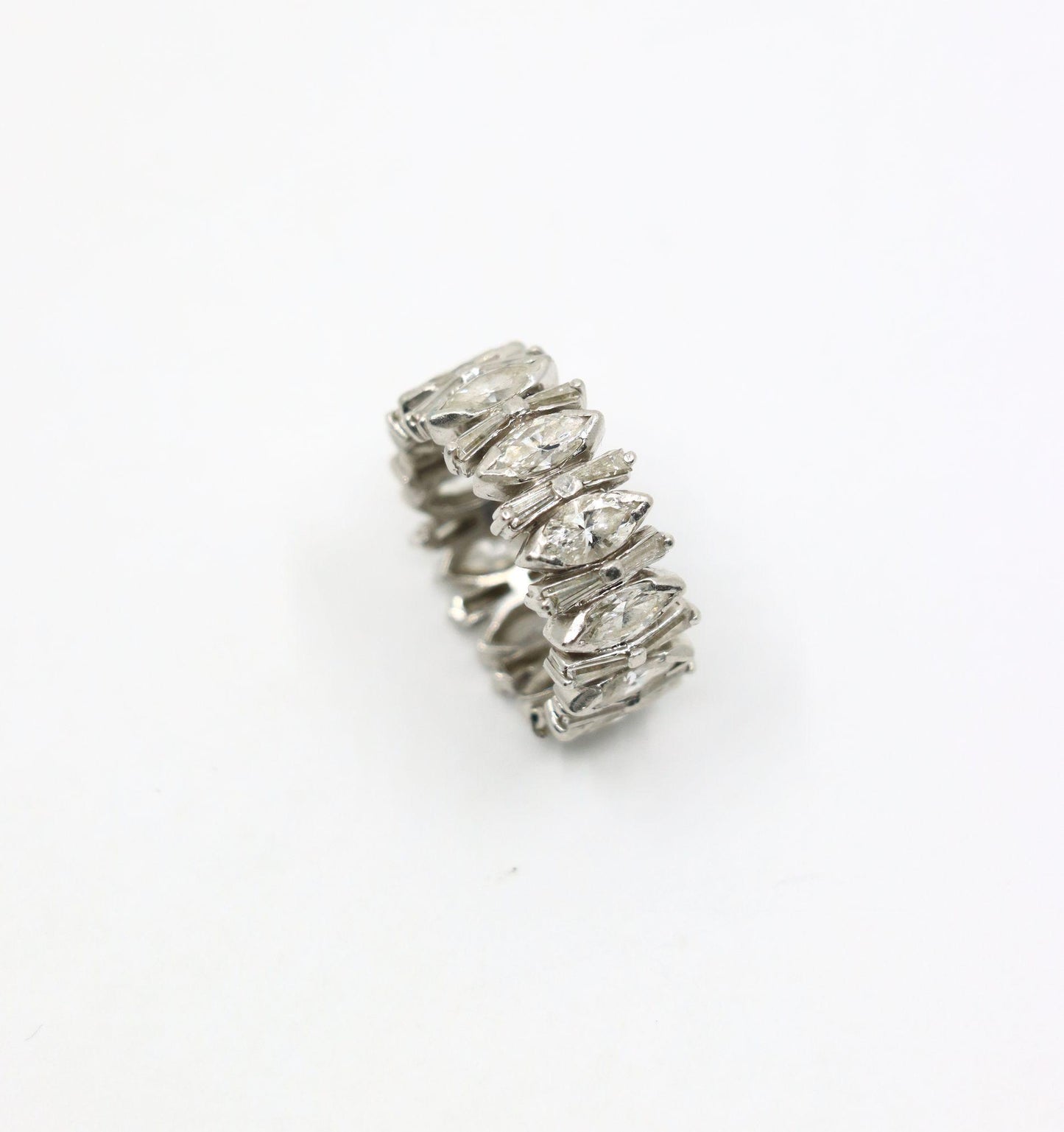 Platinum Marquise Diamond Ring