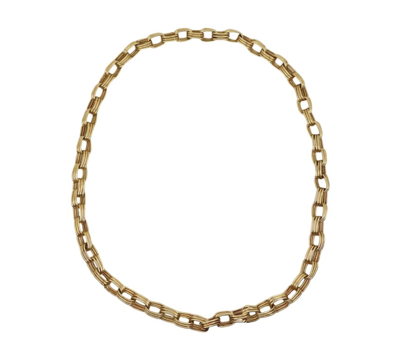 Vintage 14K Gold Chain Necklace