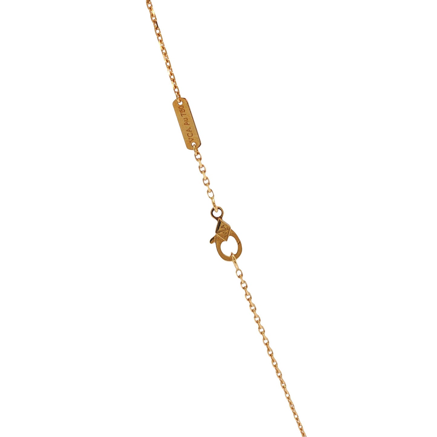 Vintage 1980s Van Cleef & Arpels Amethyst Drop Necklace