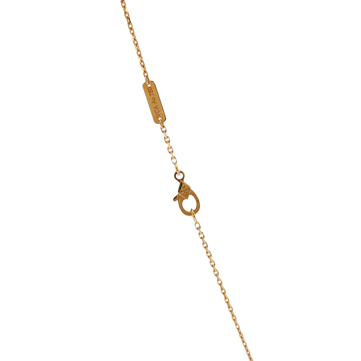 Vintage 1980s Van Cleef & Arpels Amethyst Drop Necklace