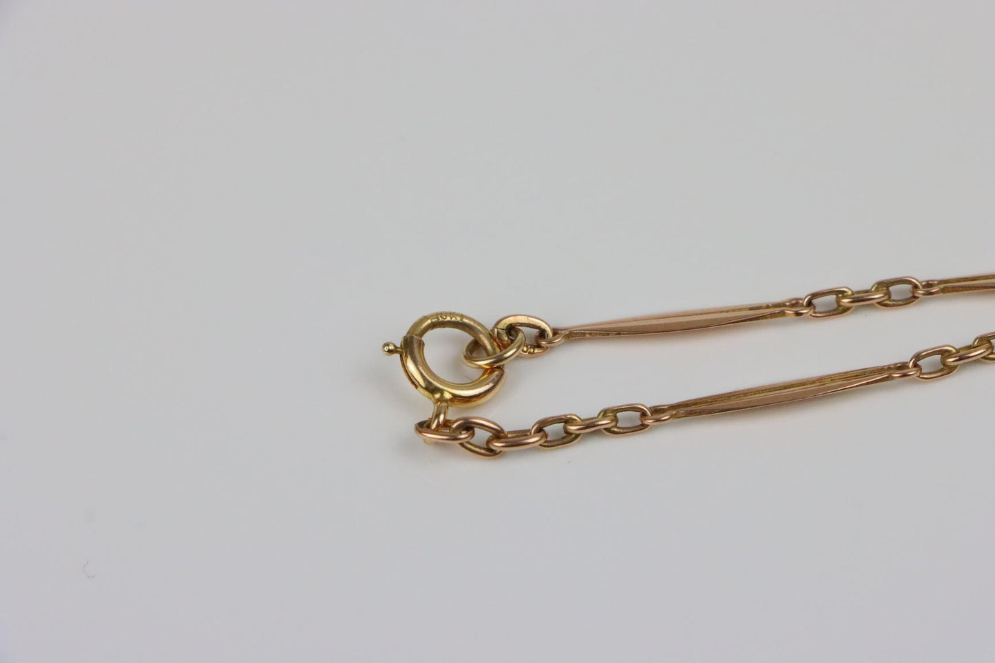 Vintage 14K Gold Pearl Necklace