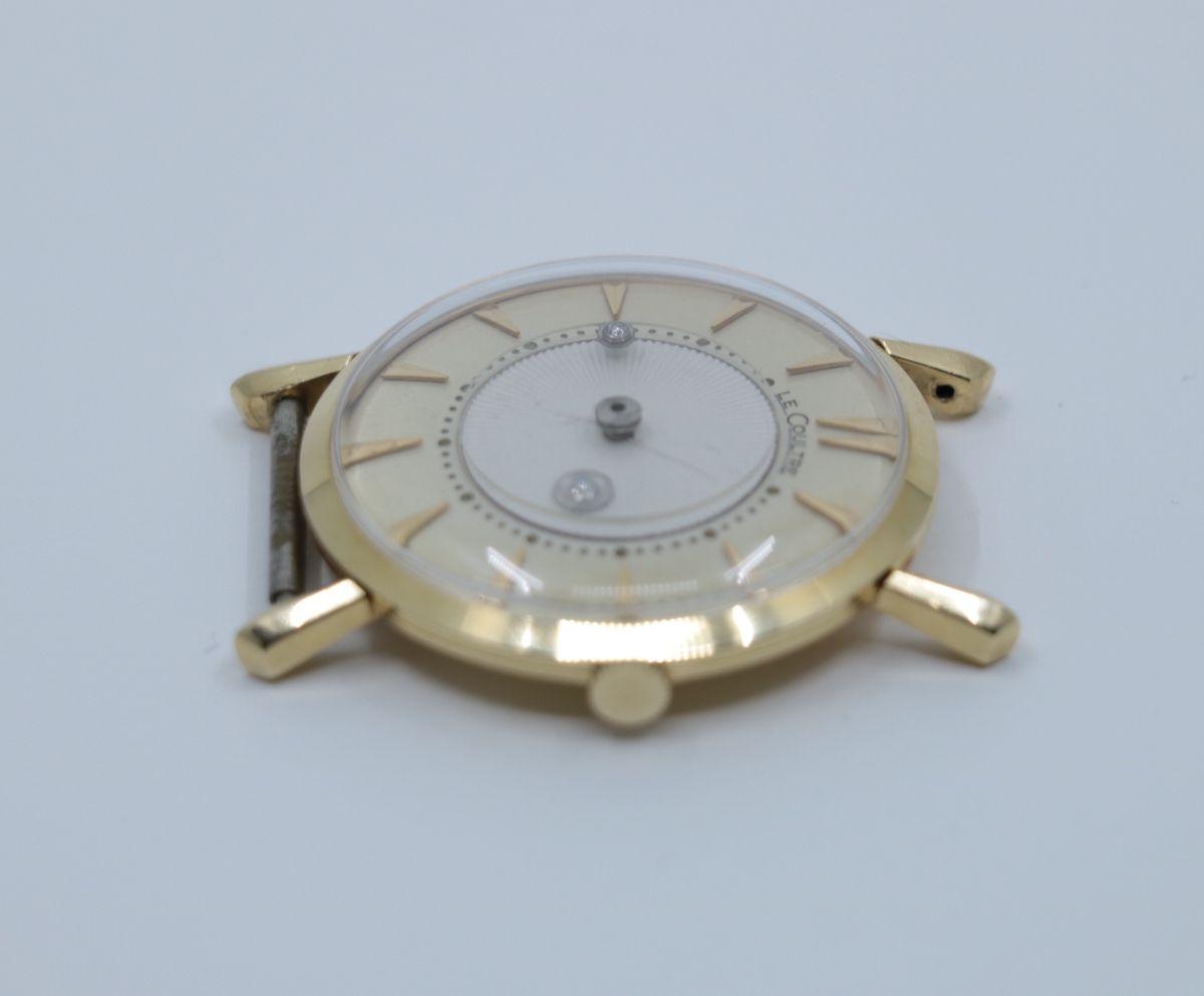 Vintage Jaeger LeCoultre 14K Gold Diamond Mystery Watch
