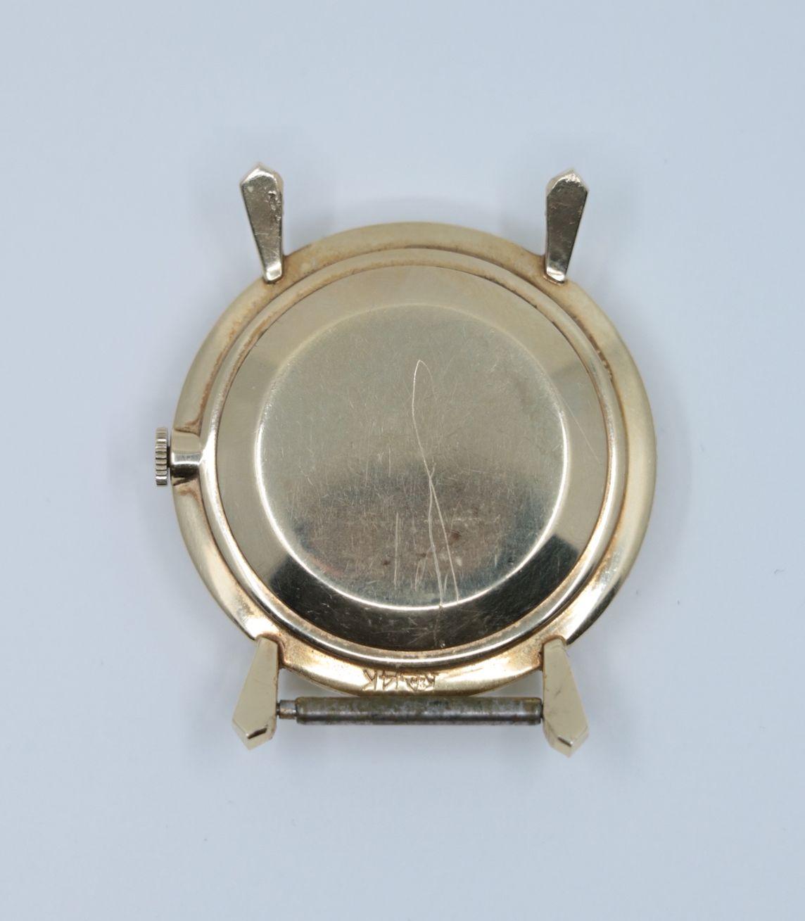 Vintage Jaeger LeCoultre 14K Gold Diamond Mystery Watch
