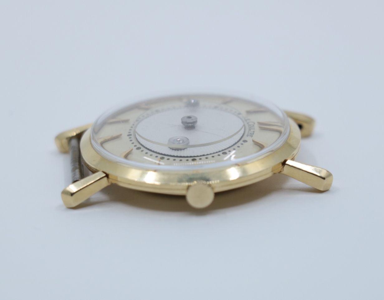 Vintage Jaeger LeCoultre 14K Gold Diamond Mystery Watch