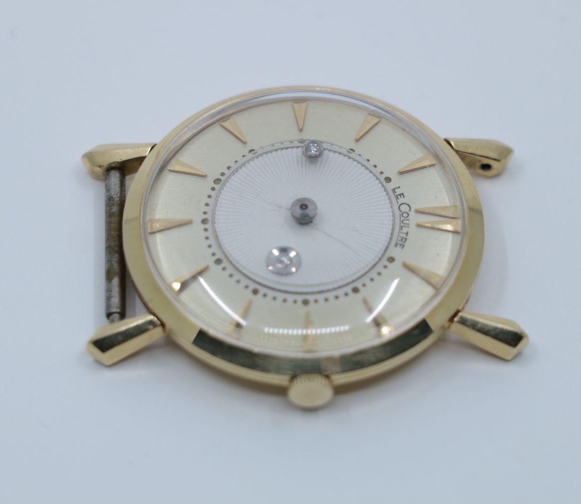 Vintage Jaeger LeCoultre 14K Gold Diamond Mystery Watch