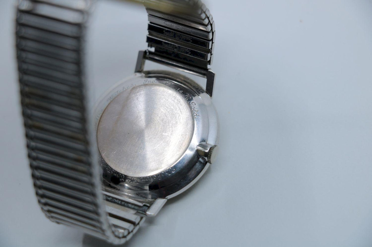 Vintage Vacheron Constantin 14K White Gold Diamond Le Coultre Watch Mystery Set