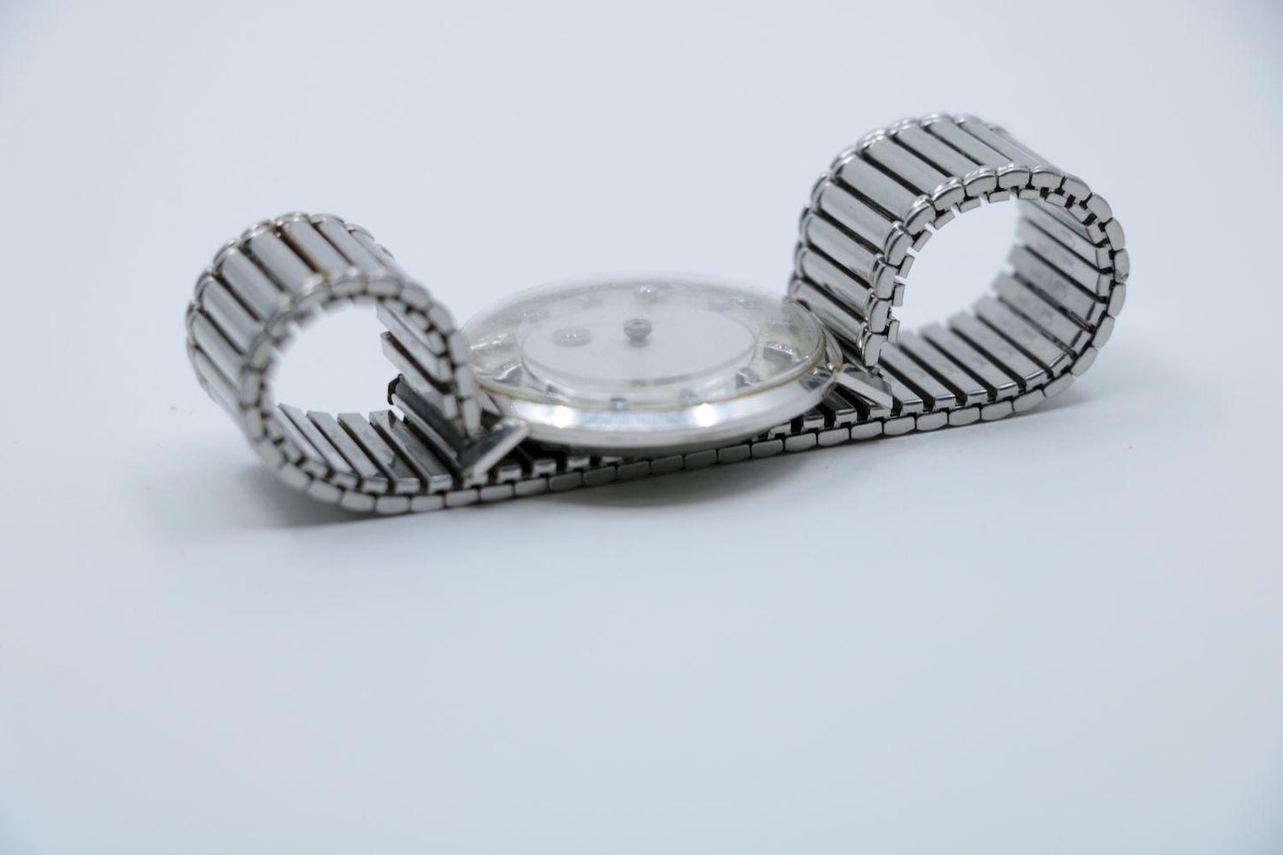 Vintage Vacheron Constantin 14K White Gold Diamond Le Coultre Watch Mystery Set